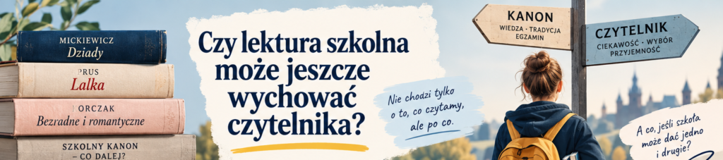 Czy lektura szkolna może jeszcze wychować czytelnika?